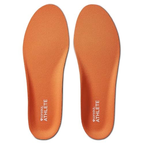 Sof Sole womens Athlete Performance Fulllength Insole Orange 8 11 US
